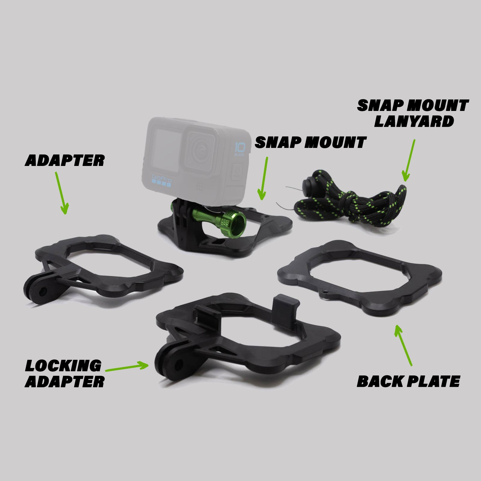 Snap Mount Pro (Mount, Adapter and Locking Adapter) image 0